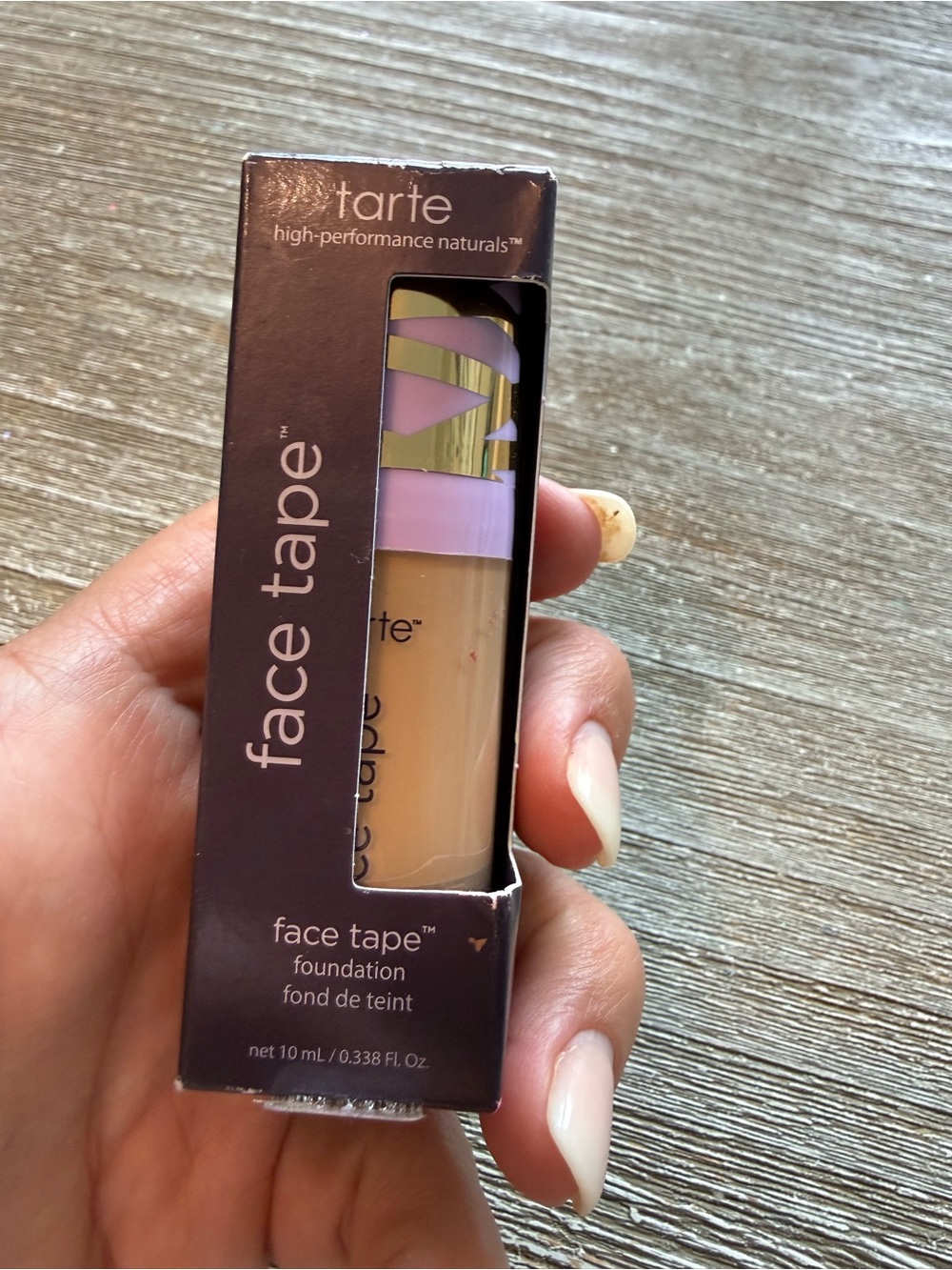 NIB Travel-Size Face Tape Full Coverage Foundation 35N Medium Neutral.